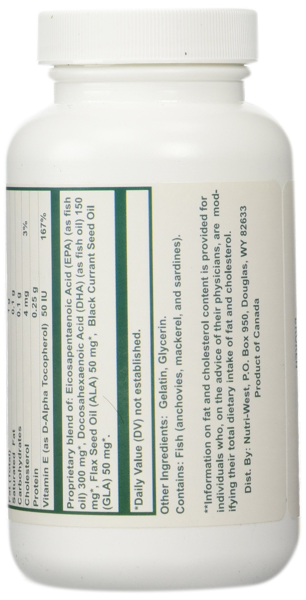 Nutri-West Complete Omega-3 Essentials 2:1 - 90 Capsules - image 3