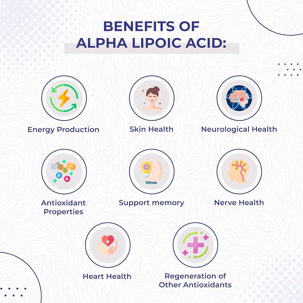 Foods For Gut Alpha Lipoic Acid 650 mg - 120 Vegetarian Capsules - image 5