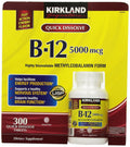 Kirkland Sublingual B-12 5000 mcg Cherry - 300 Tablets