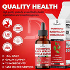 DEDICAD 12-in-1 Wormwood Liquid Drops with Black Walnut - 2 Fl Oz - image 7