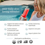 Organifi Glow Hydrating Drink Mix for Radiant Skin - 30 Servings - image 4