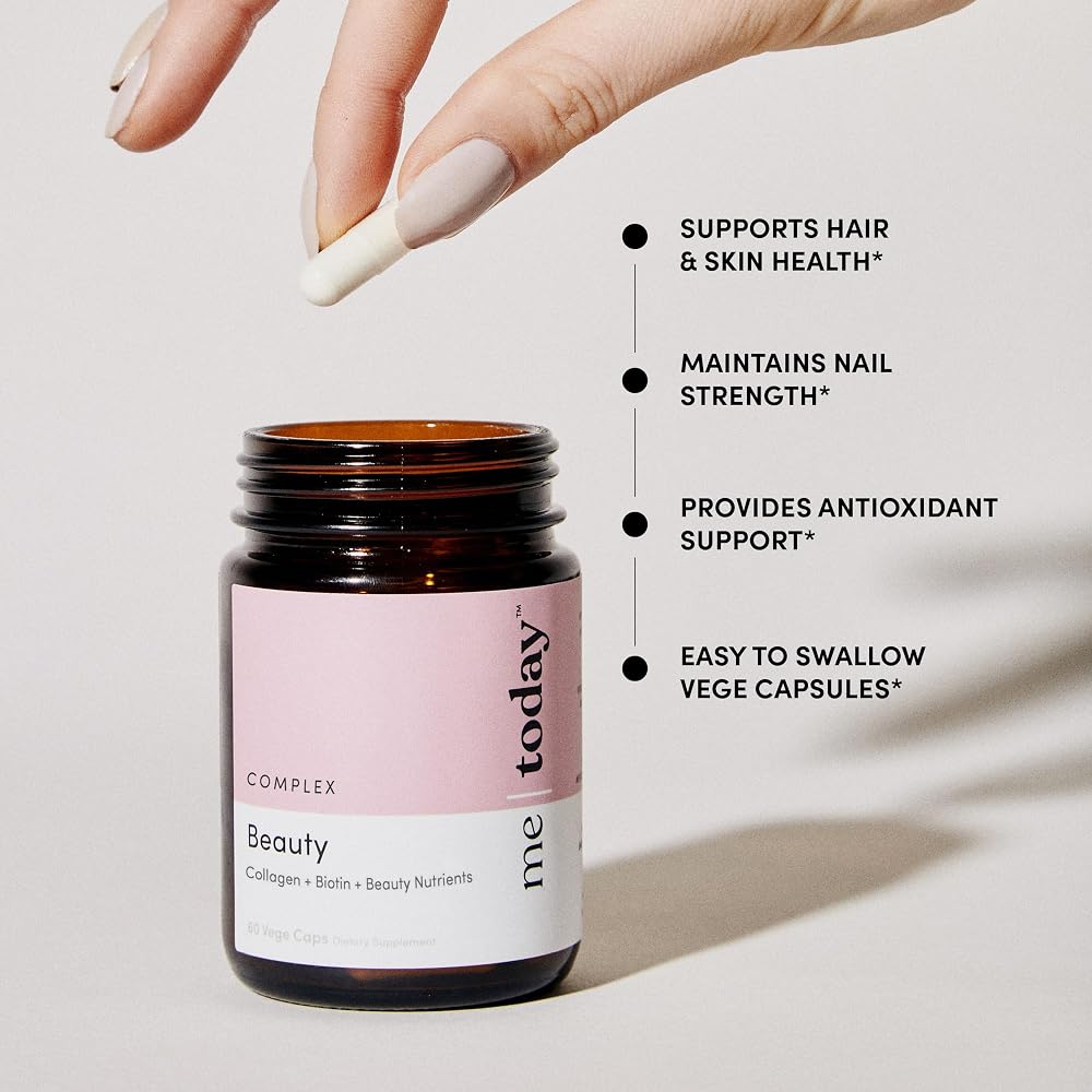 me today Beauty Supplement Hair, Skin and Nails - 60 Capsules - image 4