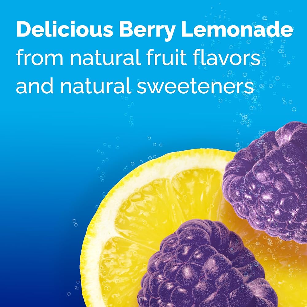 Emergen-C Immune Plus Crystals Berry Lemonade - 28 Stick Packs - image 5