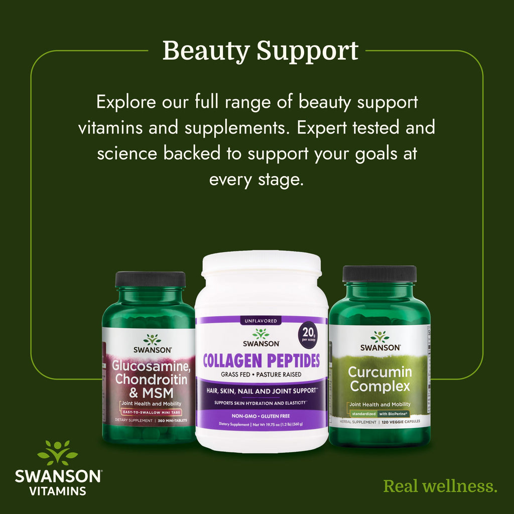 Swanson Collagen Peptides Powder Unflavored - 19.75 oz - image 6