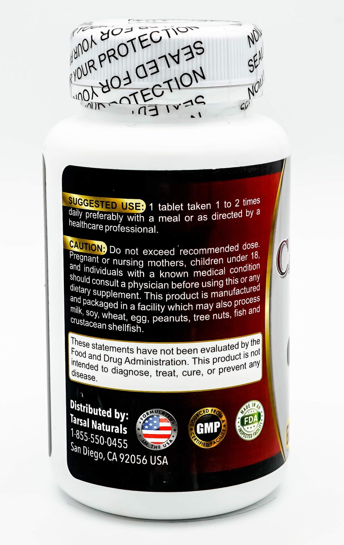 Tarsal Naturals Calcium Plus Vitamin D3 Bone Health - 60 Tablets - image 3