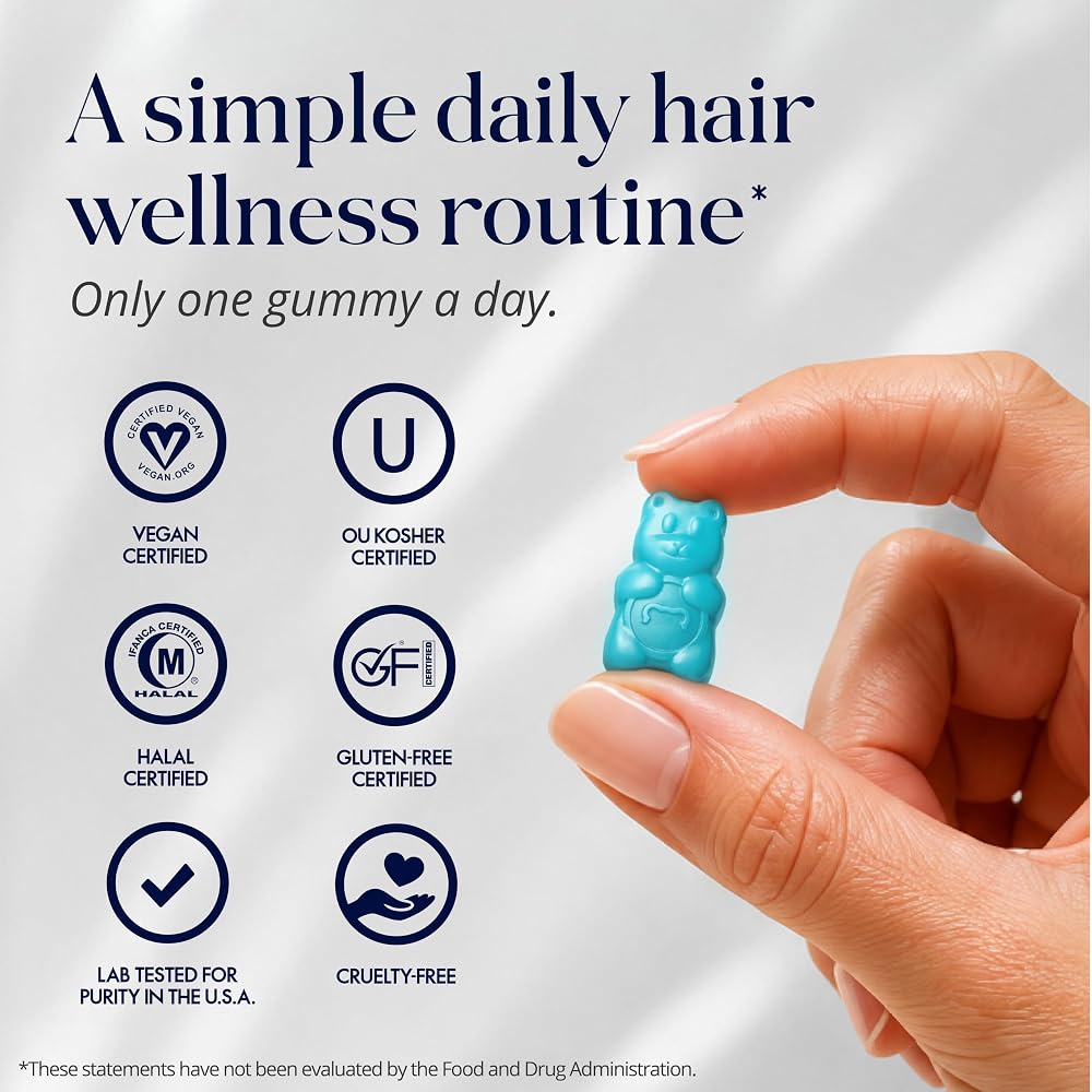 SugarBearHair SugarbearPRO Hair Vitamin Gummy Biotin 6000mcg - 35 Count - image 3