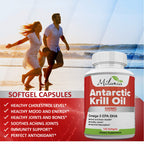 MILANIA Antarctic Krill Oil 500mg Omega-3 - 120 Softgels - image 5