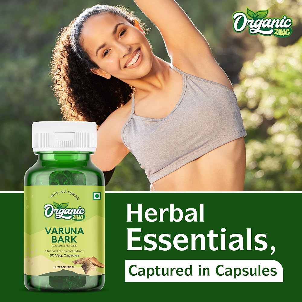 Organic Zing Varuna Bark Standardized Herbal Extract - 60 Vegetarian Capsules - image 6