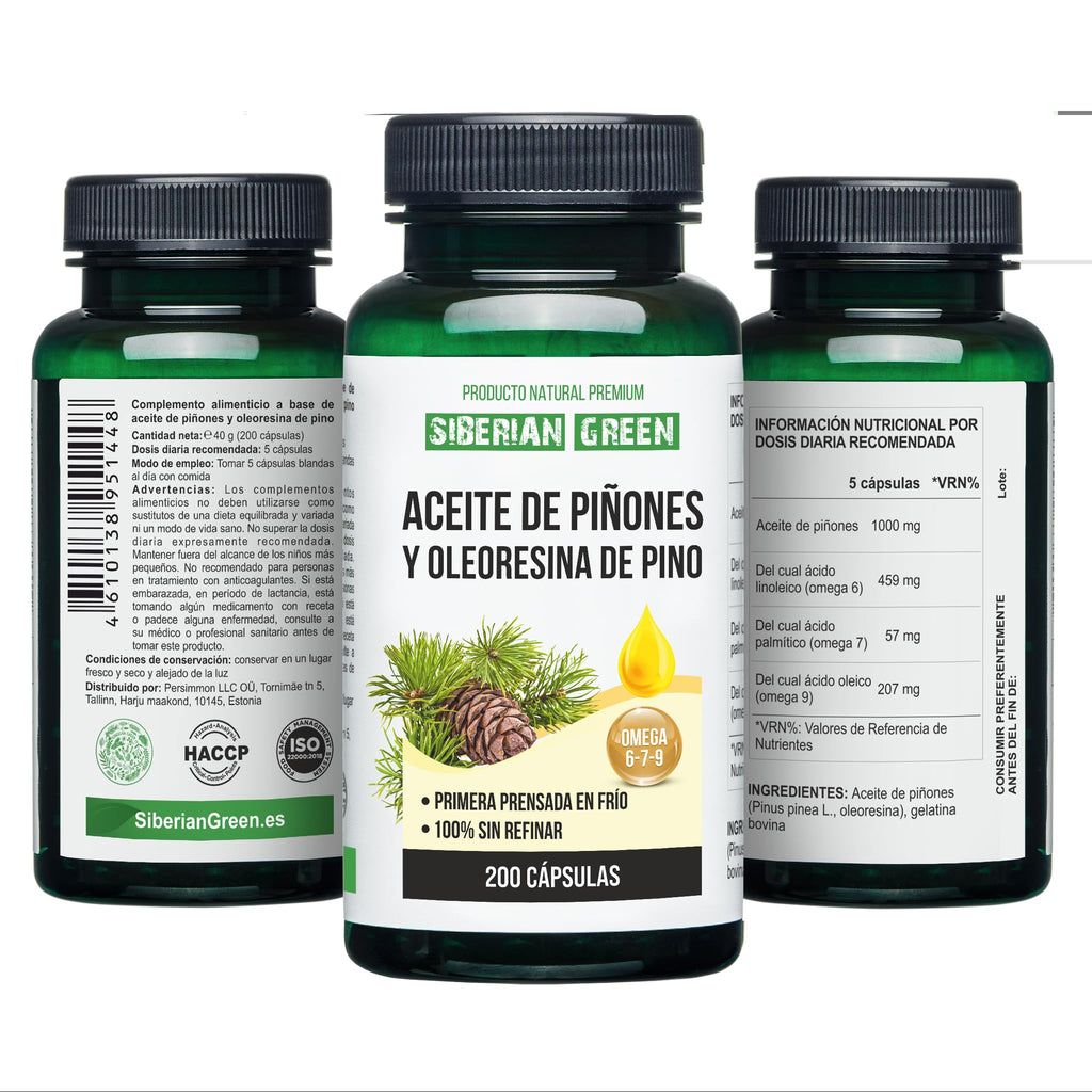 Siberian Sea Oil Capsules 200 Softgels