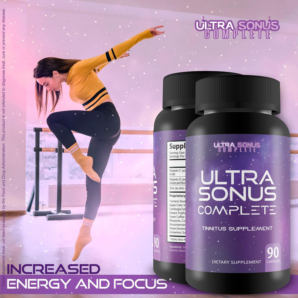 Ultra Sonus Complete Tinnitus Supplement Herbal Formula - 90 Capsules - image 6