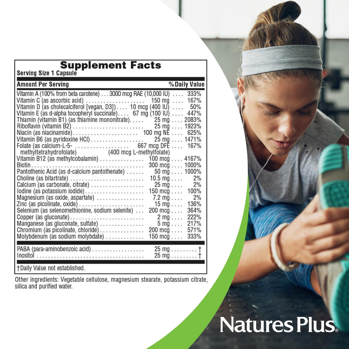 NaturesPlus Ultra One Iron Free - High Potency Once Daily