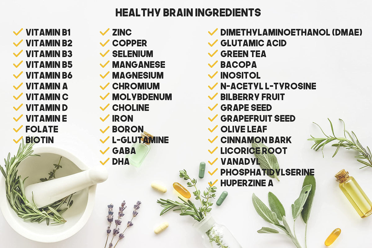 Bulk Buy Brain Support Blend - 1000 Capsules - image 4