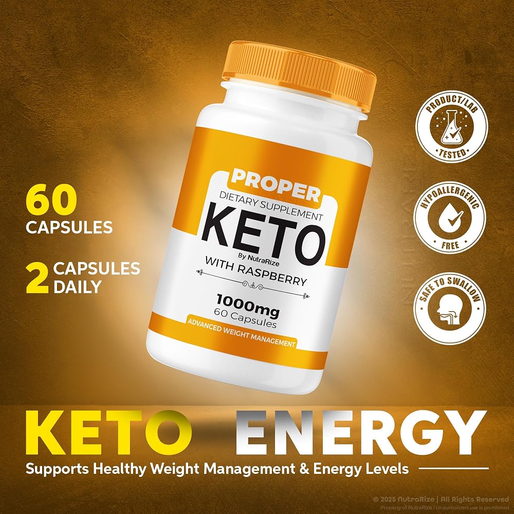 NutraRize Proper Keto ACV Capsules 800MG - 120 Capsules - image 3