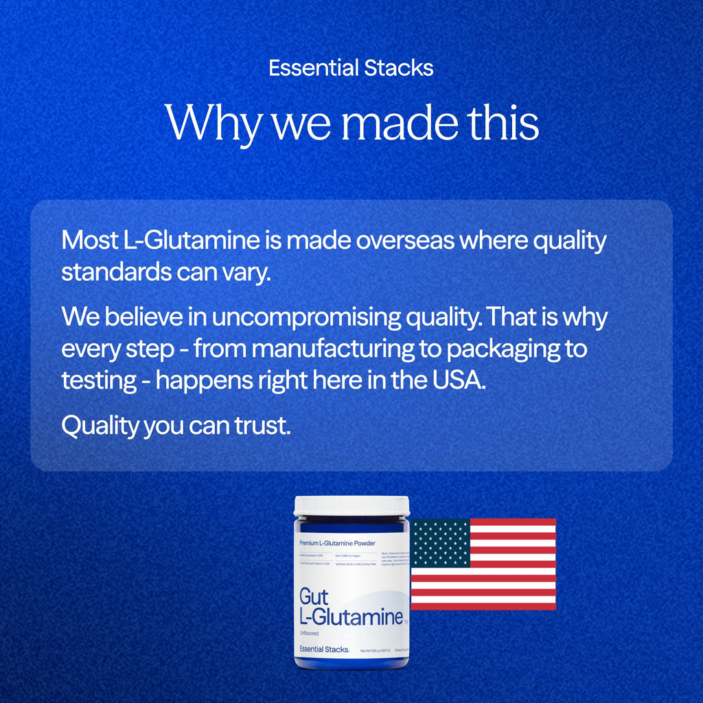 Essential Stacks Gut L-Glutamine Powder - 60 Servings - image 4
