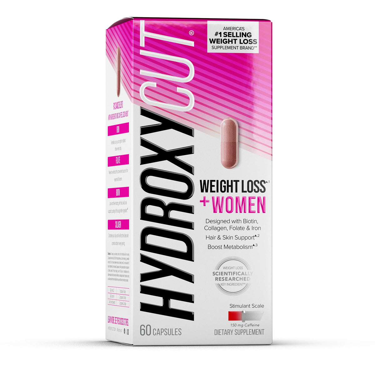 Hydroxycut +Women Metabolism Support Formula - 60 Capsules