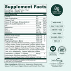 Hona Fiber + Greens, Gut & Superfood Blend, Greens Powder