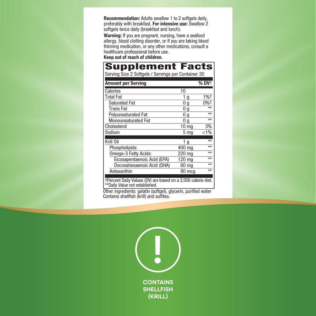 Nature's Way Krill Oil 500 mg