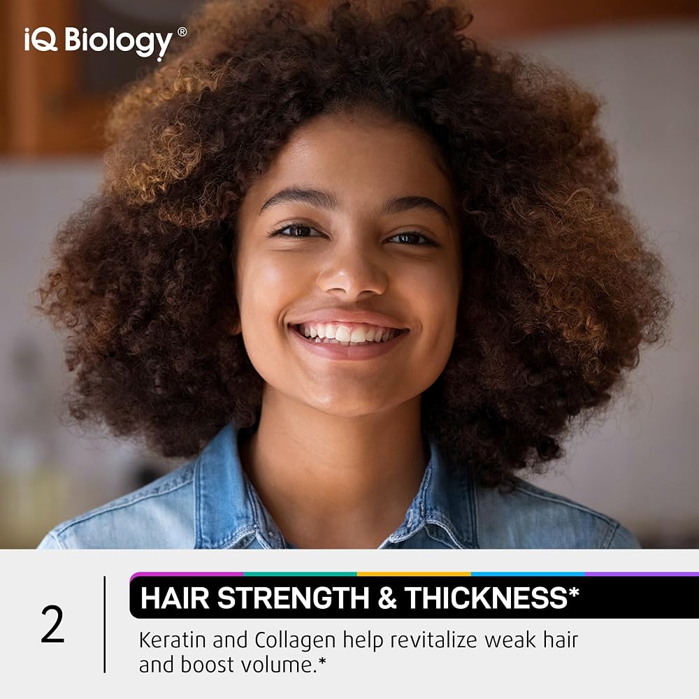 IQ BIOLOGY Biotin Supplement for Hair Growth - Biotin Vitamins