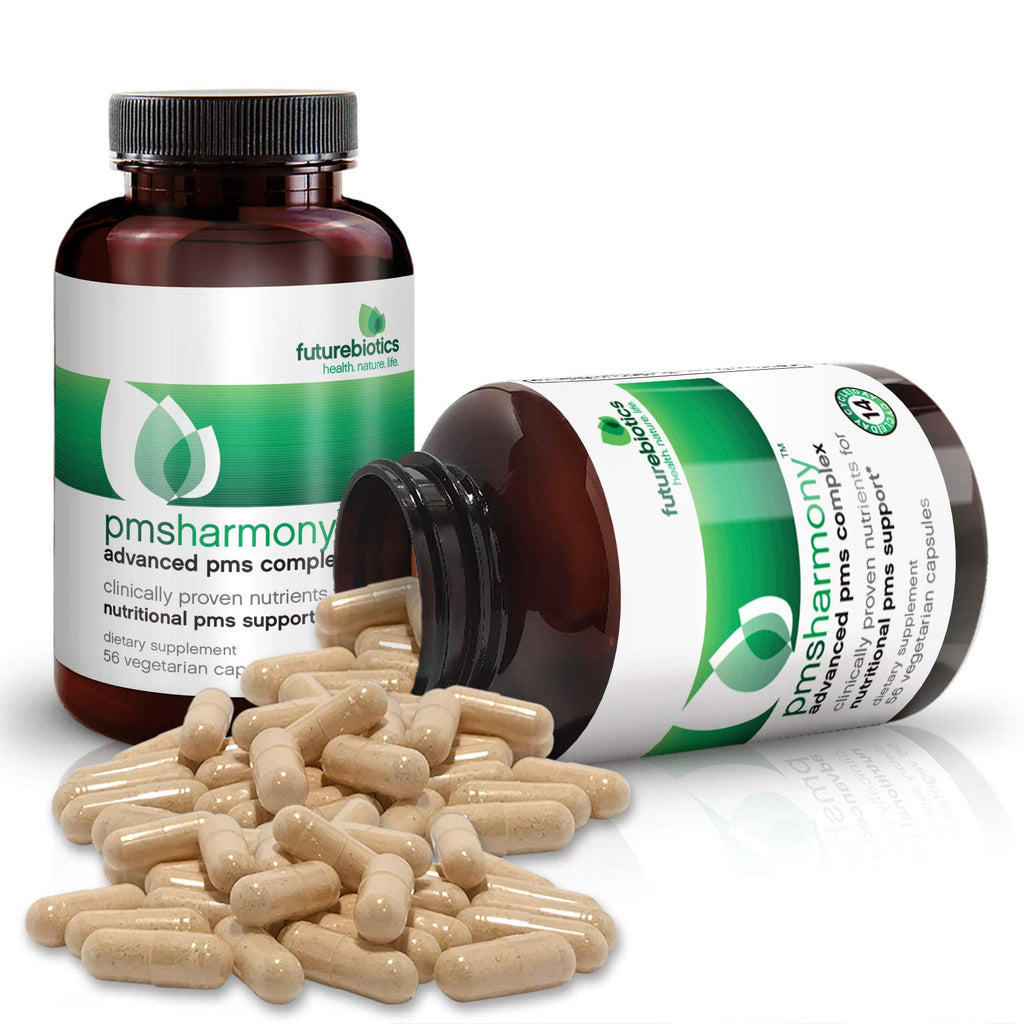 Futurebiotics PMSHarmony Vegetarian Capsules - 56 Count - image 5