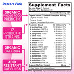 Doctors Pick Fem Pro Probiotics for Women. Vaginal
