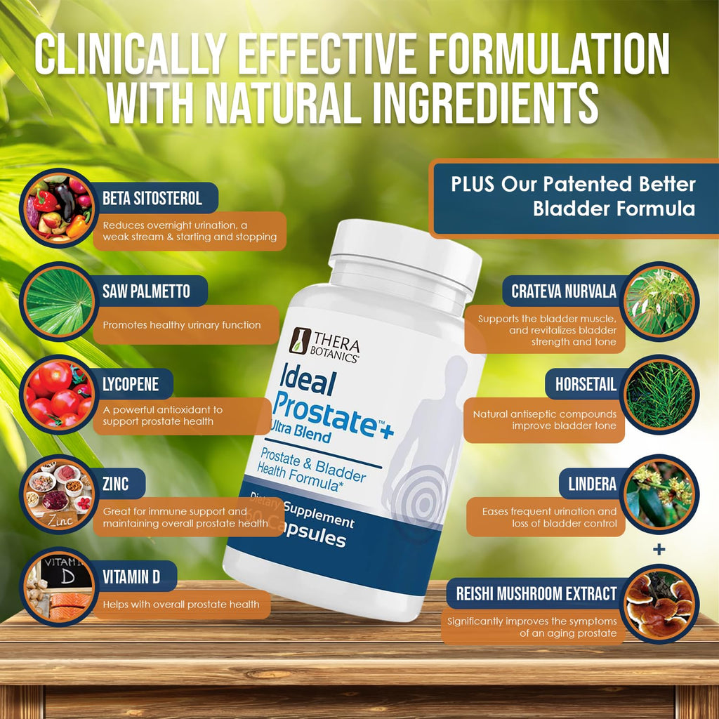 Therabotanics Ideal Prostate Plus Ultra Men's Prostate & Bladder