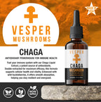 Vesper Mushrooms Liquid Extract - Double Extraction with Wild