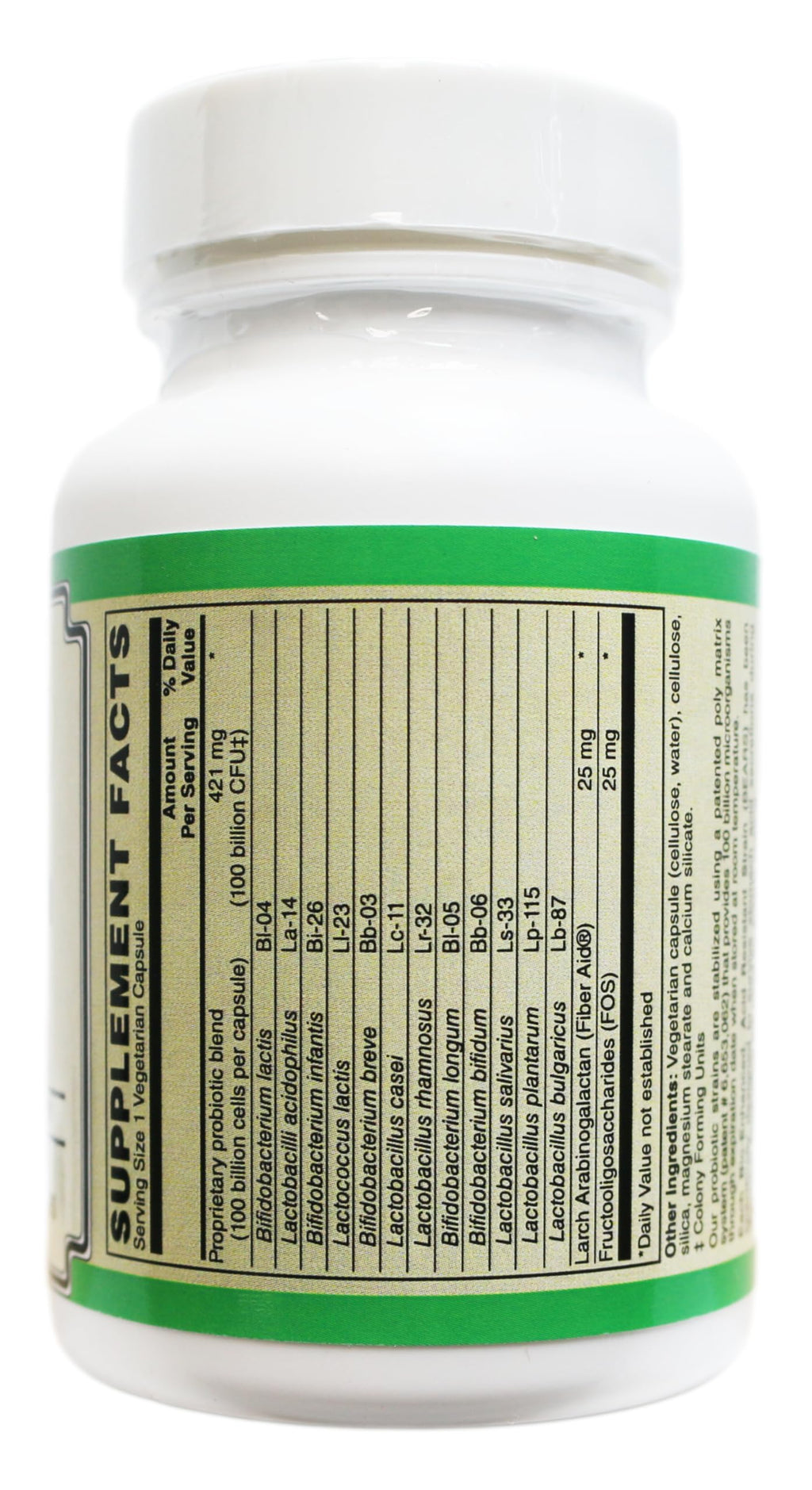 AlchePharma 100 Billion Probiotic 12 Strains with Prebiotics - 30 Capsules - image 4