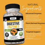 Kaya Naturals Digestive Enzymes with Probiotics - 180 Capsules - image 5