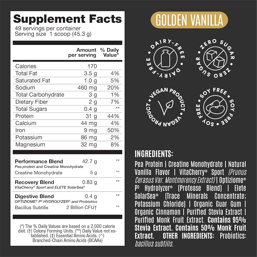 BIRDMAN Falcon Performance Vegan Protein Powder