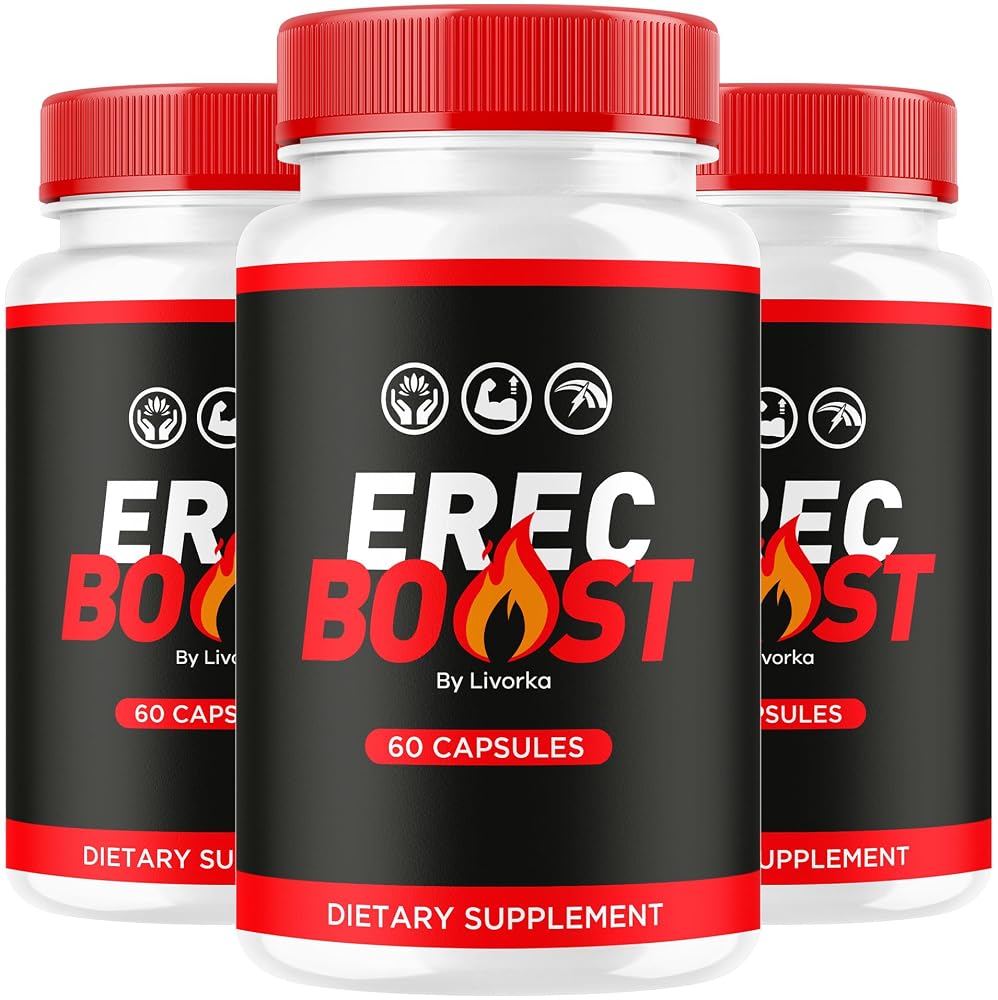 LIVORKA ErecBoost Capsules Advanced Formula - 180 Capsules