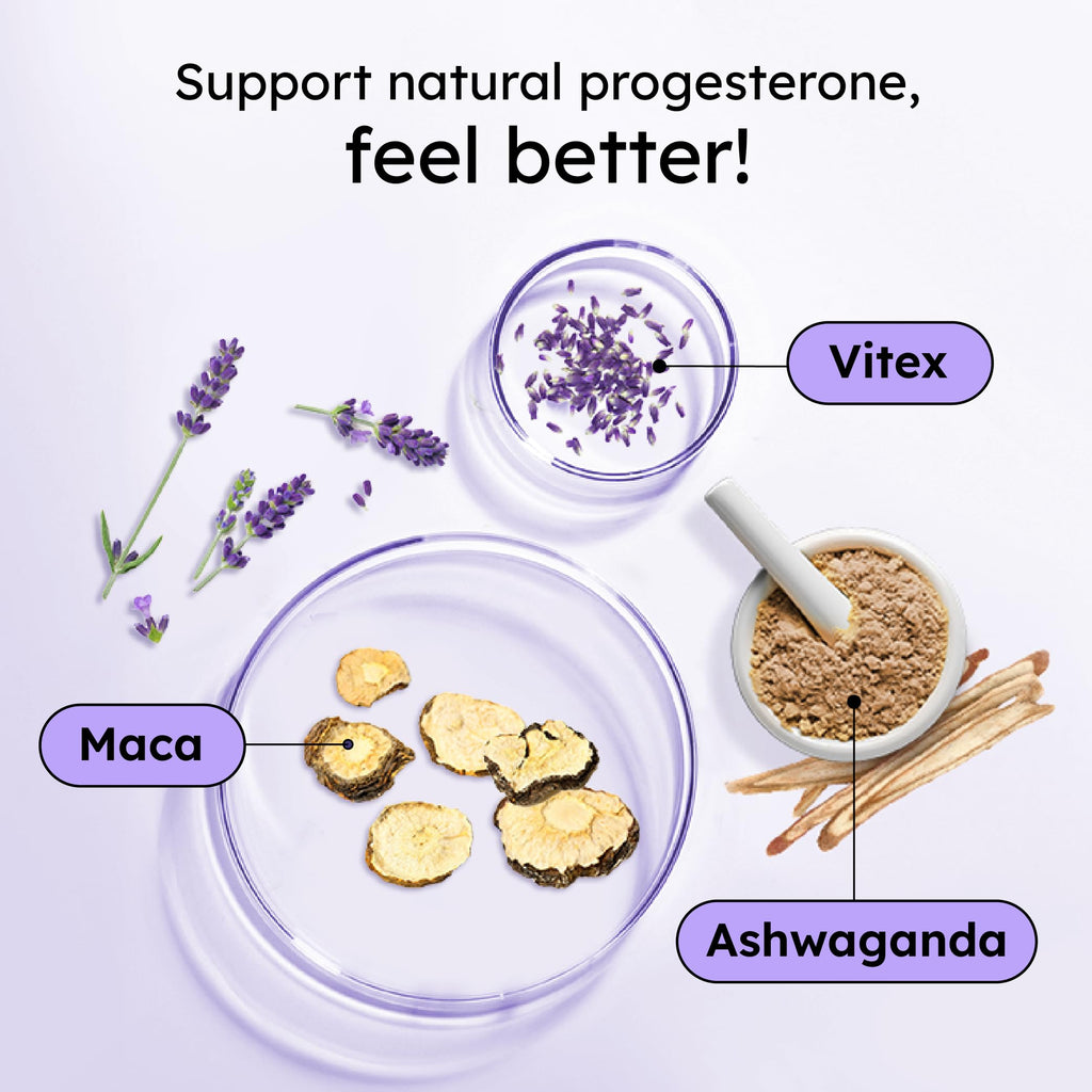 Proov Luteal Love Progesterone Supplement for Women - 30 Capsules - image 4