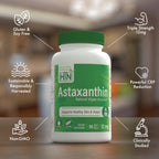 Health Thru Nutrition Astaxanthin Triple Strength 12mg Supplement