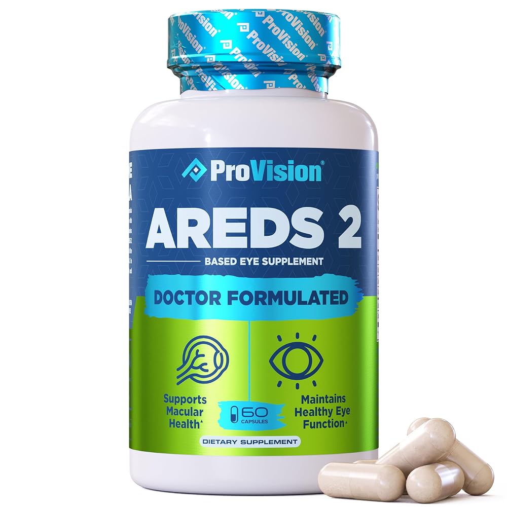 ProVision AREDS 2 Eye Vitamins Lutein Zeaxanthin - 60 Capsules