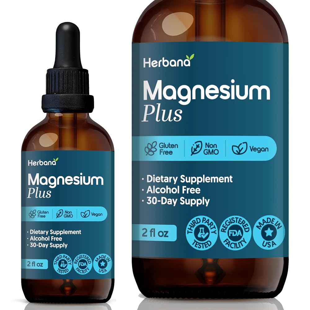 HERBANA MANUFACTURING Magnesium Complex Plus Liquid Drops - Advanced