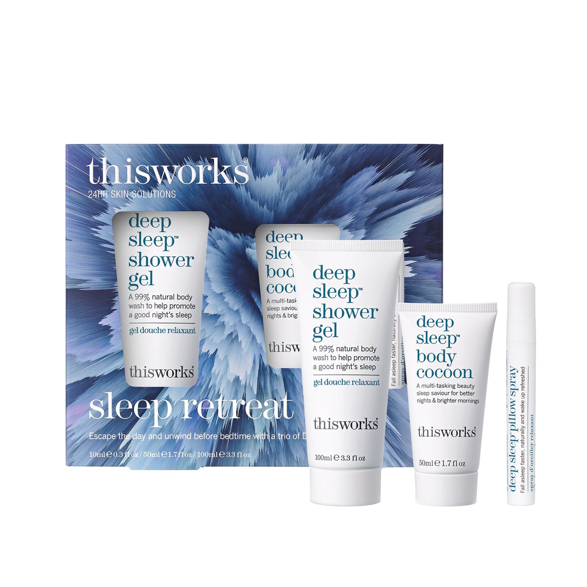 THISWORKS Sleep Retreat Deep Sleep Set - 1 oz