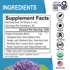 DR. BO Adrenal Support Liquid Drops with Adaptogens - 1 Fl Oz - image 6