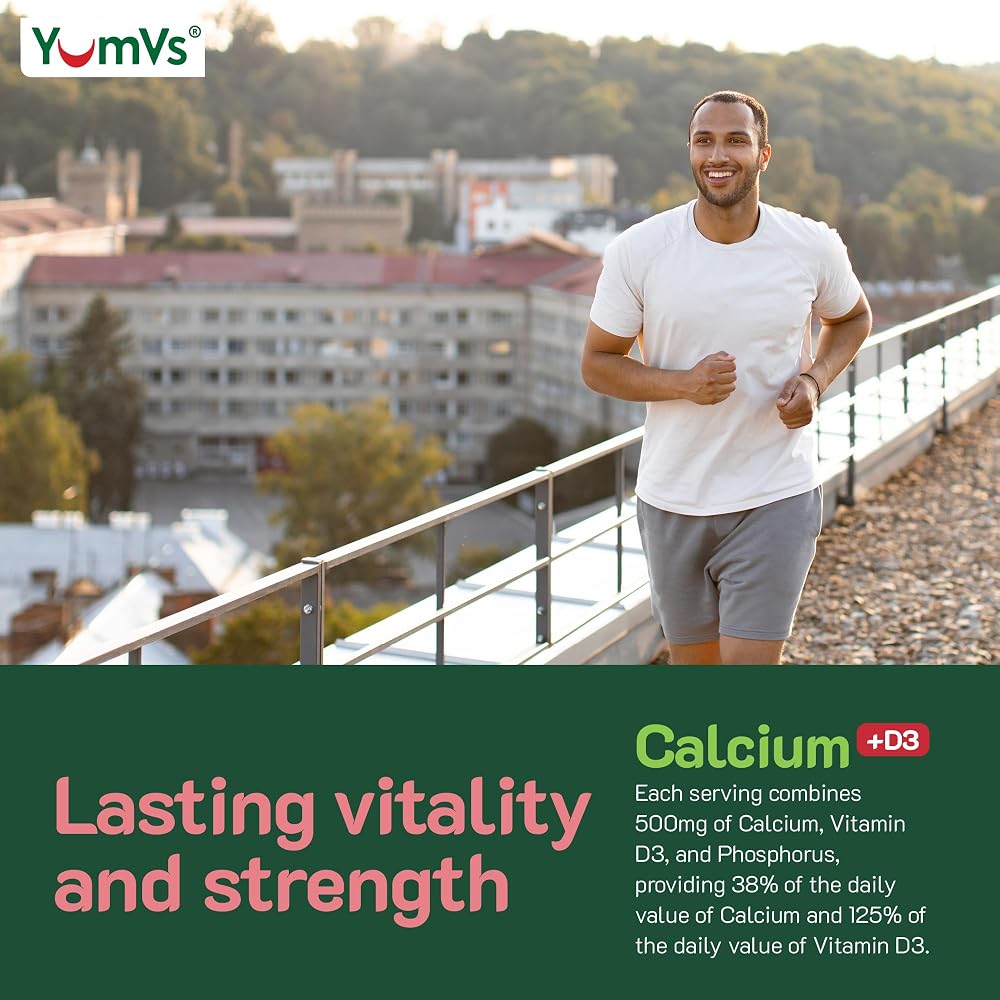 YUM-V'S Calcium Gummies 500 mg with Vitamin D3 - image 7