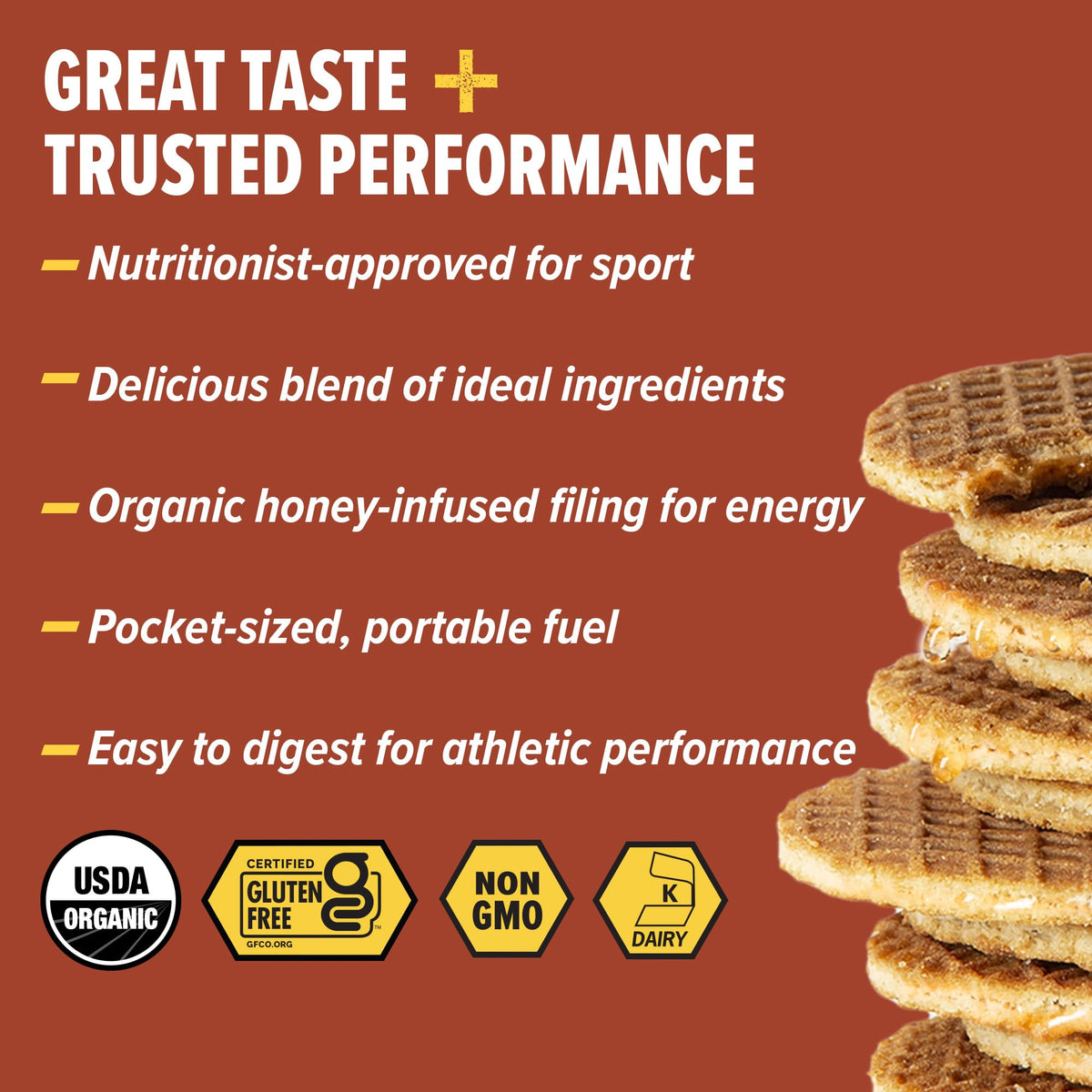 Honey Stinger Organic Waffle