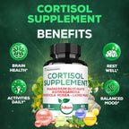 Satoomi - Cortisol Supplement & Magnesium Glycinate - 60 90 150