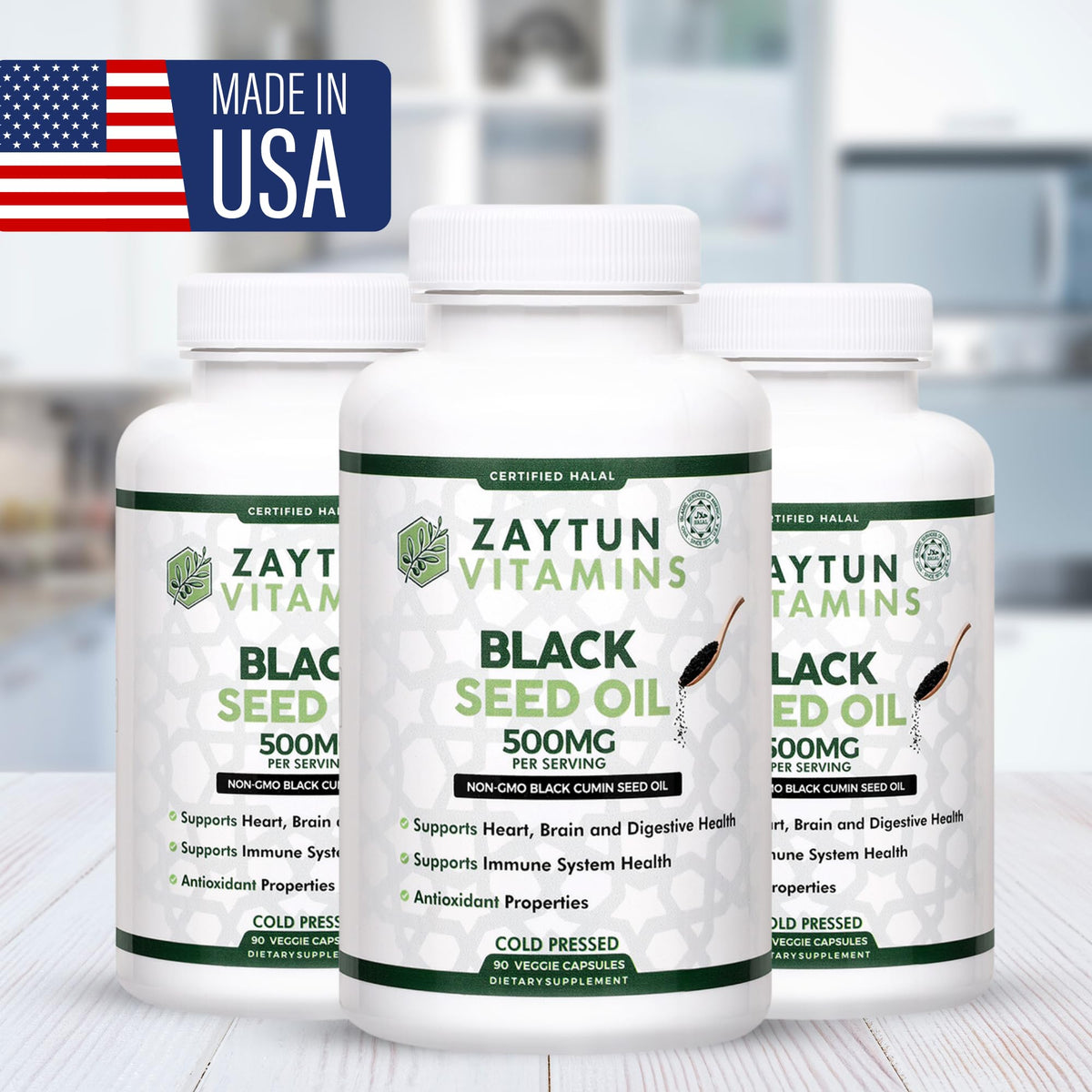 Zaytun Vitamins Halal Black Seed Oil