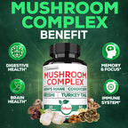 Satoomi Lions Mane Mushroom Complex - 90 Capsules - image 5