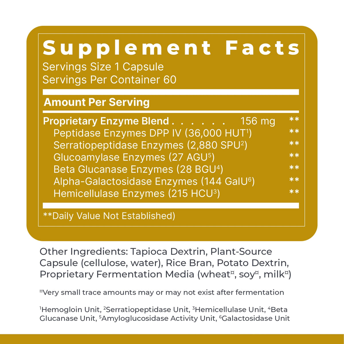 Premier Research Labs Digestase-SP Digestive Enzymes - 60 Vegetarian Capsules - image 6