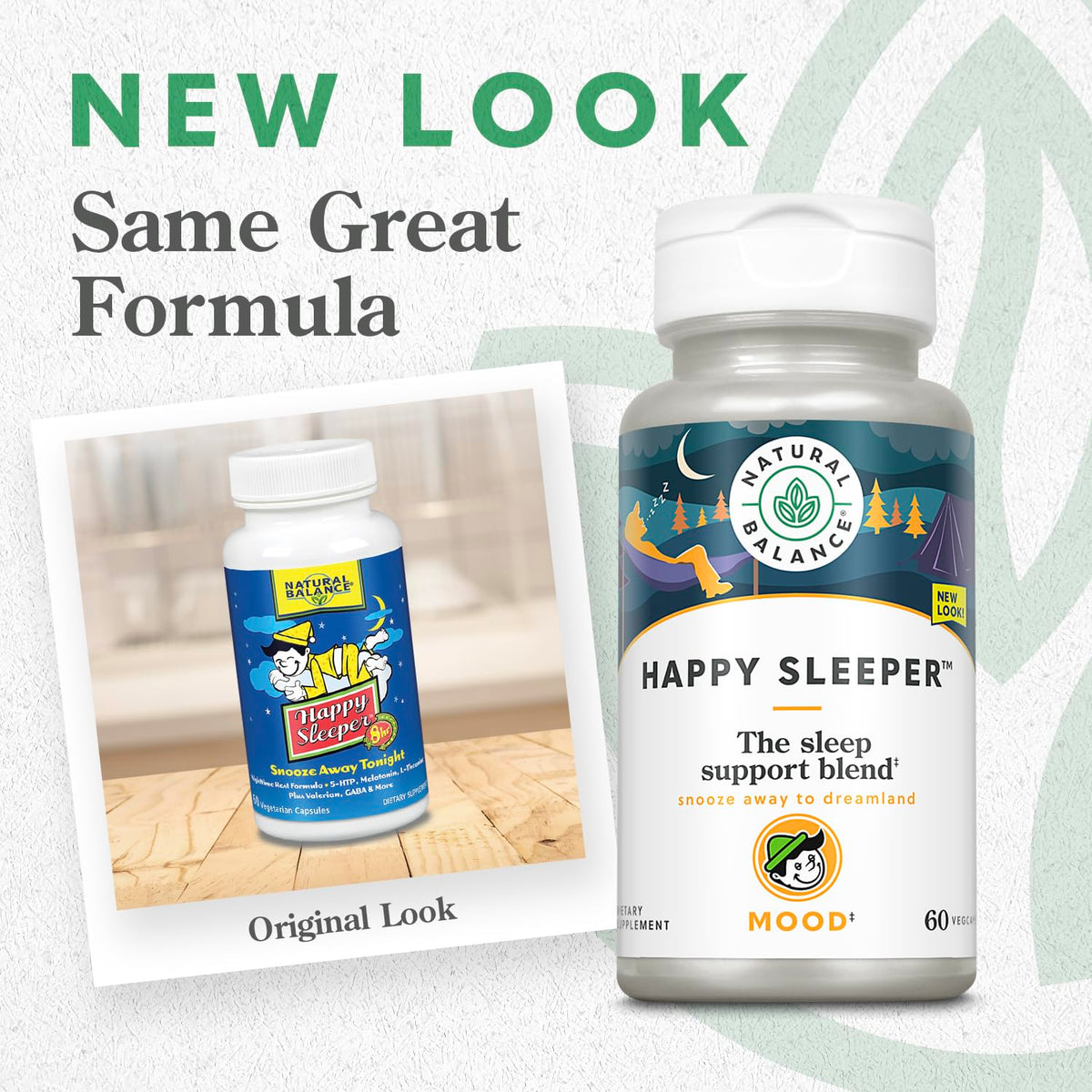 Natural Balance Happy Sleeper Sleep Support Blend - 60 Vegetarian Capsules - image 2