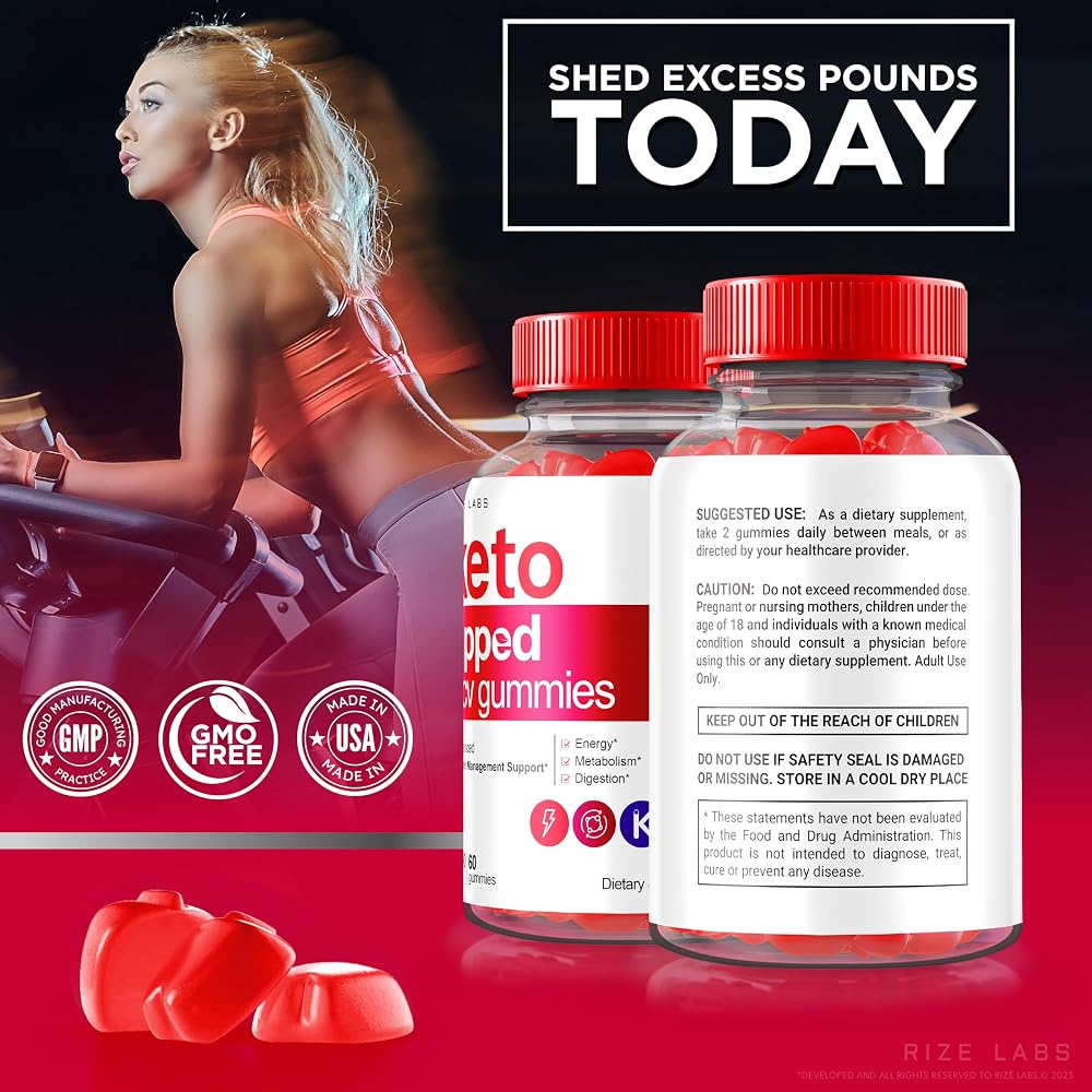rize labs Keto Ripped ACV Gummies Weight Loss Support - 120 Gummies - image 8