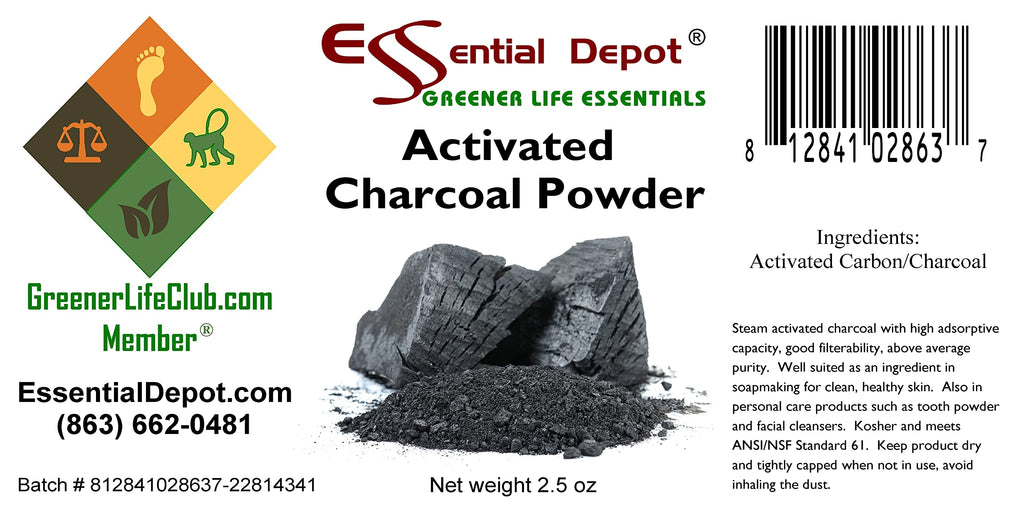 Essential Depot Activated Charcoal Powder - 2.5 oz - image 6