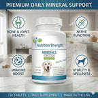 Nutrition Strength Dog Minerals & Electrolytes - 120 Tablets - image 2