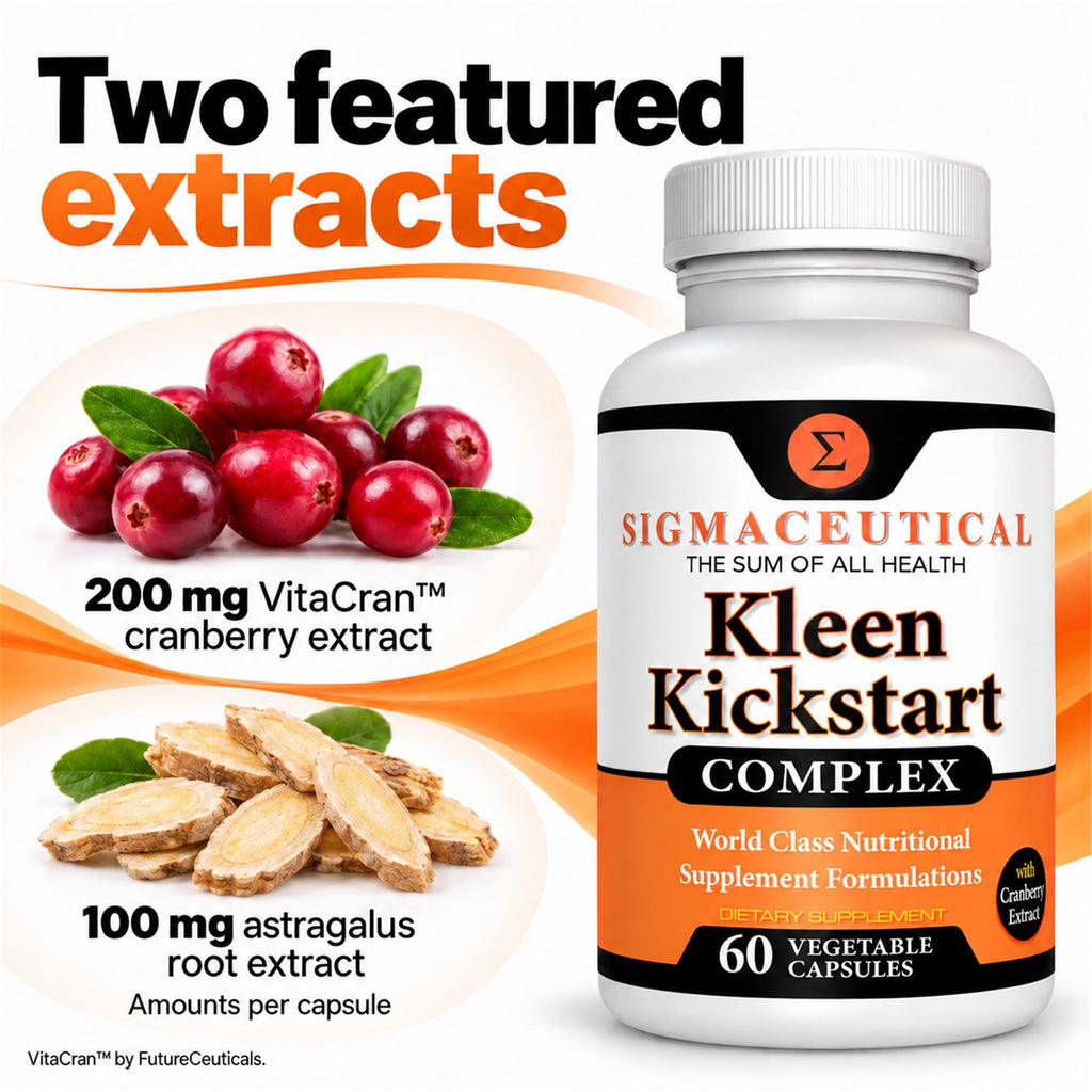 Sigmaceutical Kidney Cleanse & Urinary Support Cranberry Pills - 60 Capsules - image 3