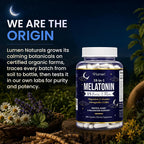 Lumen Naturals Sleep Simply Melatonin & Magnesium - 180 Capsules - image 6
