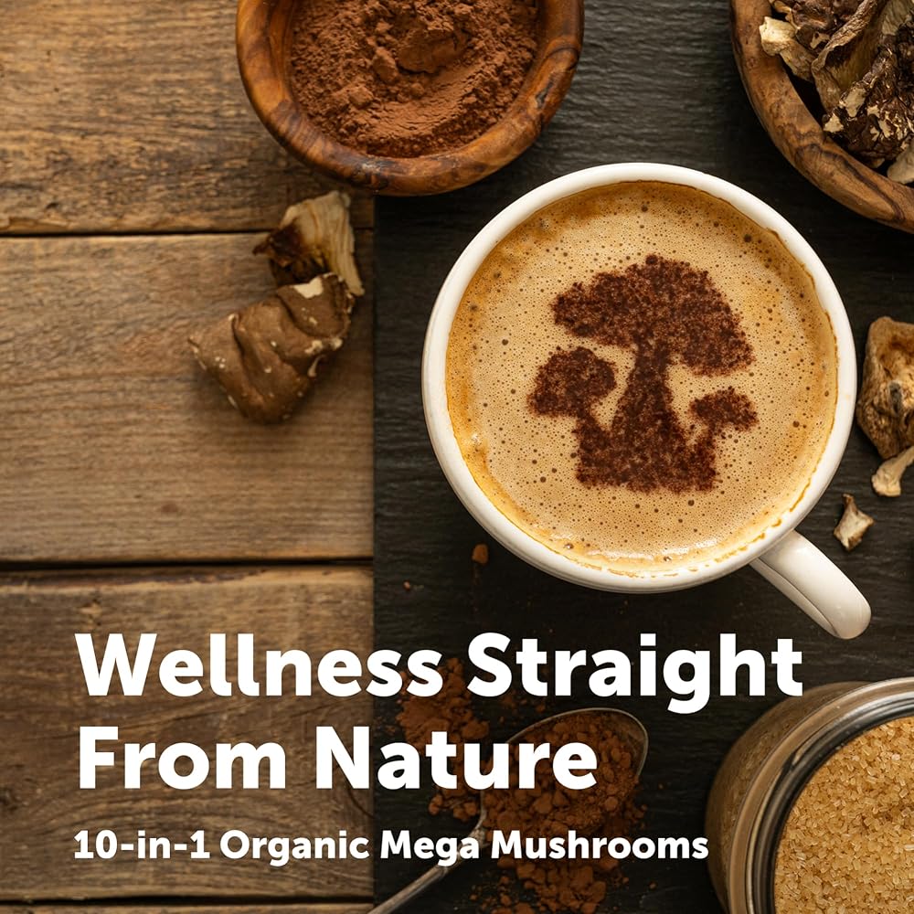 Micro Ingredients Organic Mega Mushroom Powder 10-in-1 - 10oz - image 5