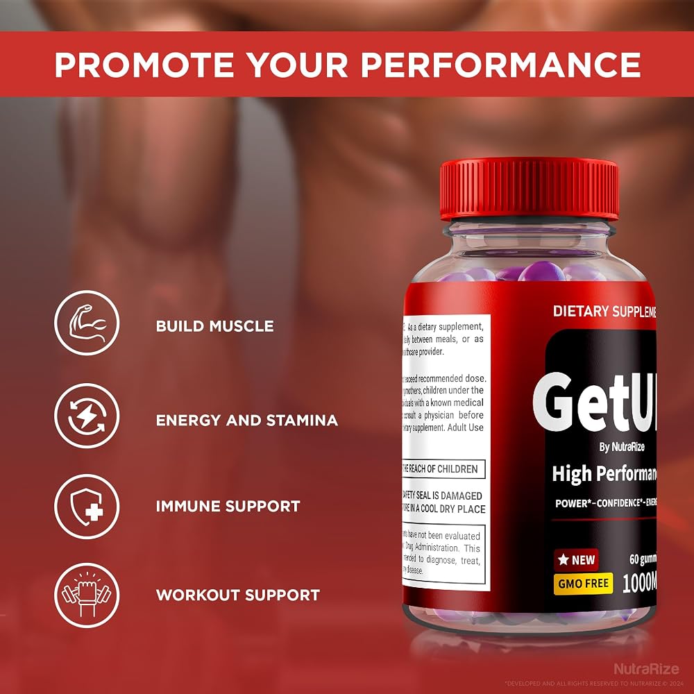 NutraRize Get Up Gummies Multivitamin for Energy - 120 Gummies - image 7